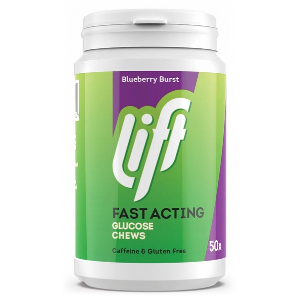 Lift Fast Acting glukozne tablete z okusom borovnice, 50 tablet Lift Fast Acting glukozne tablete z okusom borovnice, 50 tablet