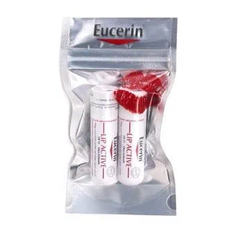 Eucerin Lip Aktiv paket: Stik za nego ustnic ZF20, 2 x 4,8 g Eucerin Lip Aktiv paket: Stik za nego ustnic ZF20, 2 x 4,8 g