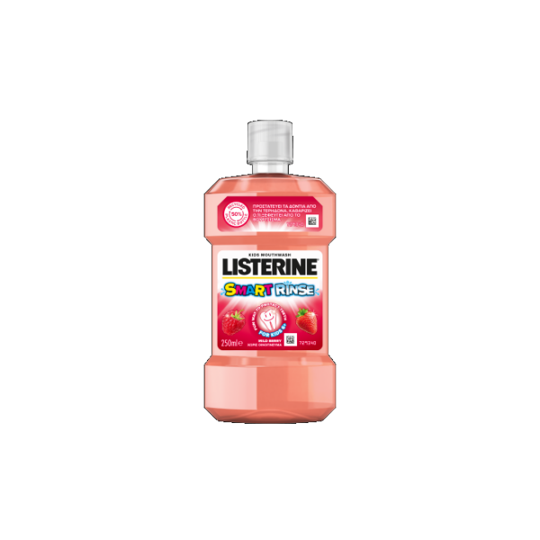 Listerine Smart Rinse Kids Mild Berry ustna voda, 250 ml Listerine Smart Rinse Kids Mild Berry ustna voda, 250 ml