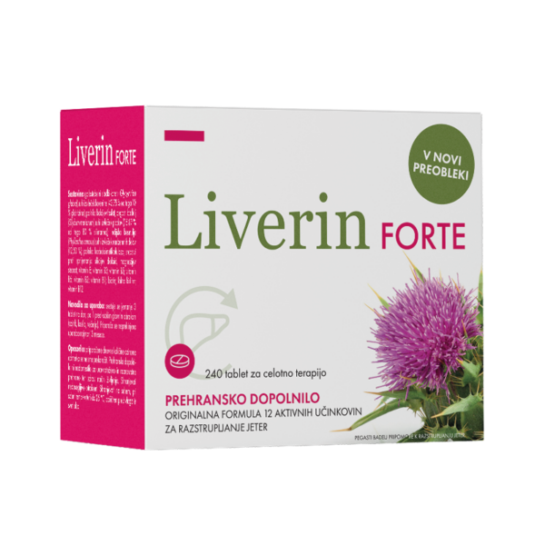 Liverin forte tablete tablete, 240 tablet Liverin forte tablete tablete, 240 tablet