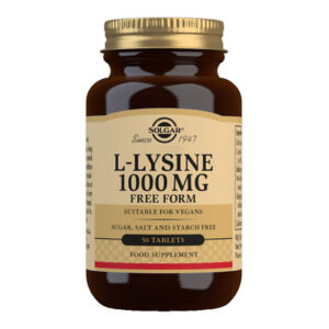 Solgar L-Lizin 1000 mg tablete, 50 tablet