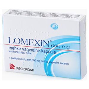 Lomexin 600 mg mehke vaginalne kapsule, 1 vaginalna kapsula