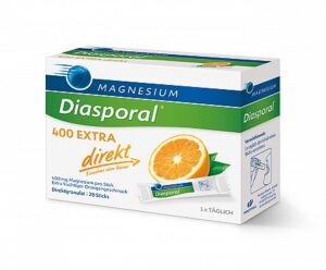 Magnesium-Diasporal 400 Extra Direkt granule za direktno zaužitje, 20 vrečk