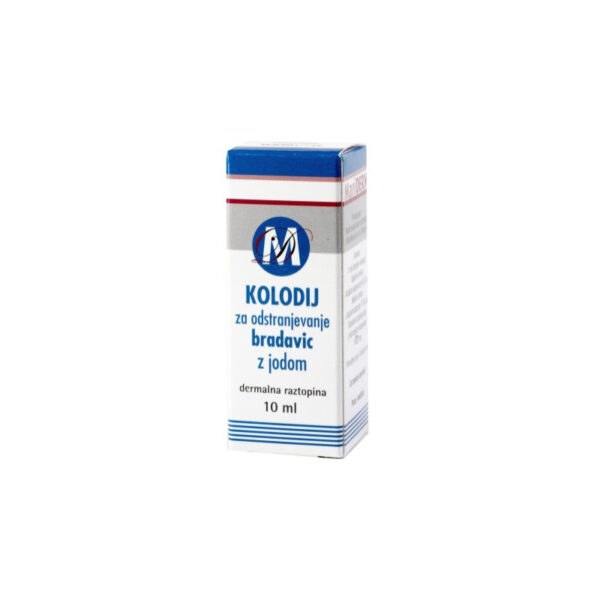 MariDerm kolodij za odstranjevanje bradavic z jodom, 10 ml MariDerm kolodij za odstranjevanje bradavic z jodom, 10 ml