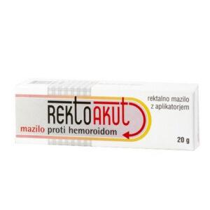 Rektoakut mazilo proti hemoroidom, 20 g