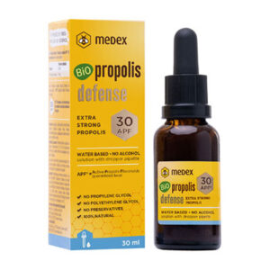 Medex Propolis Defense APF30 raztopina na vodni osnovi BIO, 30 ml