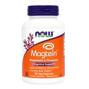 NOW Magtein magnezijev L-treonat vegetarijanske kapsule, 90 kapsul
