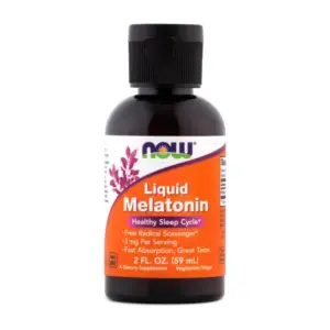 NOW Tekoči melatonin, 59 ml