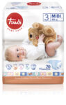 Trudi Baby Care plenice Midi (4-9 kg), 20 plenic Trudi Baby Care plenice Midi (4-9 kg), 20 plenic