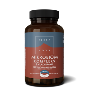 Terranova Mikrobiom kompleks z vlakninami, 100 kapsul