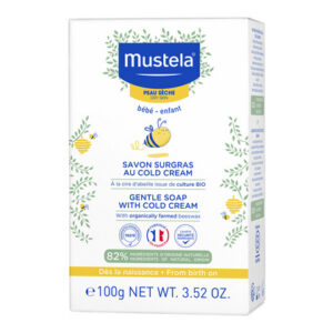 Mustela nežno milo s hladilno kremo, 100 g