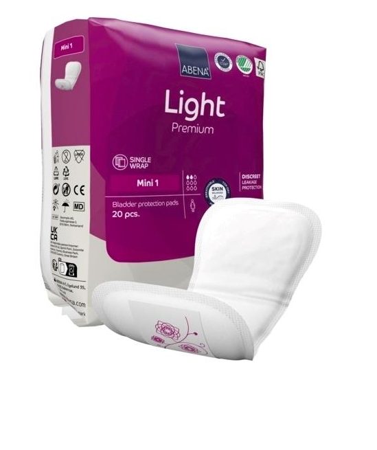 Abena Light Premium Mini 1 predloge, 20 predlog Abena Light Premium Mini 1 predloge, 20 predlog