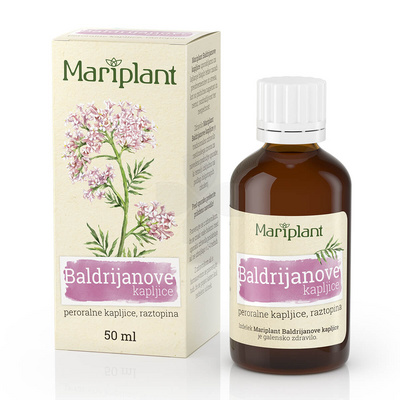 Mariplant Baldrijanove kapljice, 50 ml Mariplant Baldrijanove kapljice, 50 ml