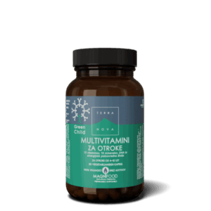 Terranova Multivitamini za otroke kompleks, 50 kapsul