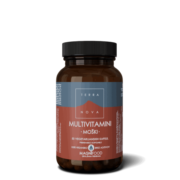 Terranova Multivitamini za moške, 50 kapsul Terranova Multivitamini za moške, 50 kapsul