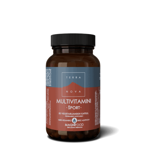 Terranova Multivitamini za šport, 50 kapsul Terranova Multivitamini za šport, 50 kapsul