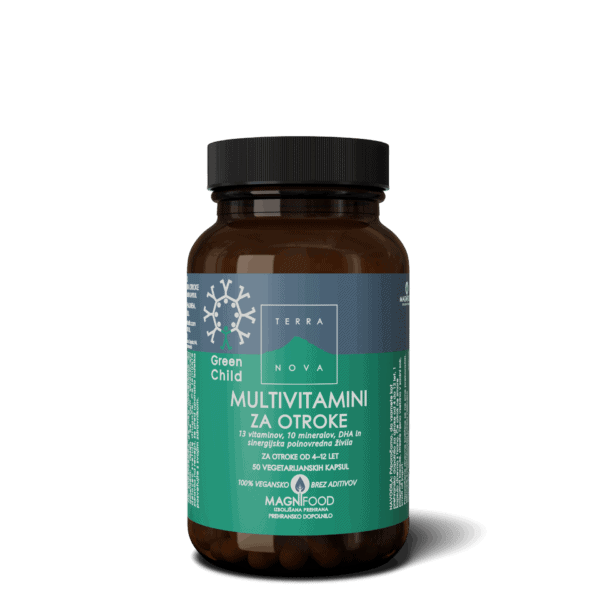 Terranova Multivitamini za otroke kompleks, 50 kapsul Terranova Multivitamini za otroke kompleks, 50 kapsul