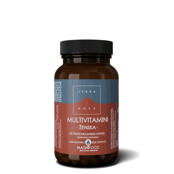 Terranova Multivitamini za ženske, 50 kapsul Terranova Multivitamini za ženske, 50 kapsul