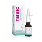 Nasic 1 mg/50 mg v 1 ml pršilo za nos, raztopina, 10 ml Nasic 1 mg/50 mg v 1 ml pršilo za nos, raztopina, 10 ml