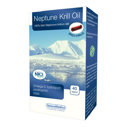 Neptunovo krilovo olje, 40 kapsul Neptunovo krilovo olje, 40 kapsul