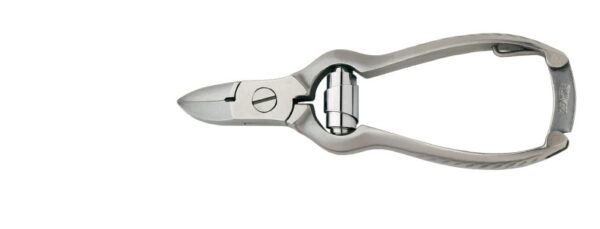 Nippes klešče za nohte na nogah z vzmetjo iz nerjavečega jekla (23R) 12 cm Nippes klešče za nohte na nogah z vzmetjo iz nerjavečega jekla (23R) 12 cm