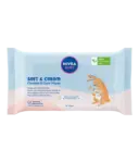 NIVEA BABY Soft & Cream vlažni čistilni robčki, 57 robčkov NIVEA BABY Soft & Cream vlažni čistilni robčki, 57 robčkov