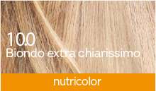 BioKap Nutricolor 10.0 barva za lase - izrazito blond, 140 ml