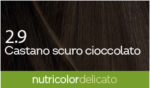 BioKap Nutricolor Delicato 2.9 barva za lase - temno kostanjevo čokoladna, 140 ml BioKap Nutricolor Delicato 2.9 barva za lase - temno kostanjevo čokoladna, 140 ml