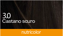 BioKap Nutricolor 3.0 barva za lase - temno kostanjeva, 140 ml