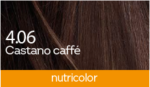 BioKap Nutricolor 4.06 barva za lase - kavno kostanjeva, 140 ml BioKap Nutricolor 4.06 barva za lase - kavno kostanjeva, 140 ml