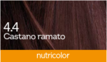 BioKap Nutricolor 4.4 barva za lase - bakreno kostanjeva, 140 ml BioKap Nutricolor 4.4 barva za lase - bakreno kostanjeva, 140 ml