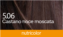 BioKap Nutricolor 5.06 barva za lase - muškatni oreh, 140 ml