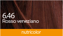 BioKap Nutricolor 6.46 barva za lase - beneško rdeča, 140 ml
