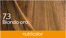 BioKap Nutricolor 7.3 barva za lase - zlato blond, 140 ml