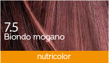 BioKap Nutricolor 7.5 barva za lase - mahagonij blond, 140 ml