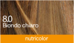 BioKap Nutricolor 8.0 barva za lase - svetlo blond, 140 ml BioKap Nutricolor 8.0 barva za lase - svetlo blond, 140 ml