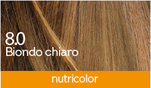BioKap Nutricolor 8.0 barva za lase - svetlo blond, 140 ml