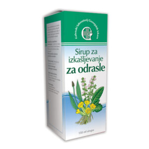 Sirup za izkašljevanje za odrasle, 150 ml