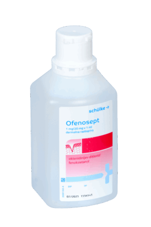 Ofenosept 1 mg/20 mg v 1 ml dermalna raztopina, 500 ml