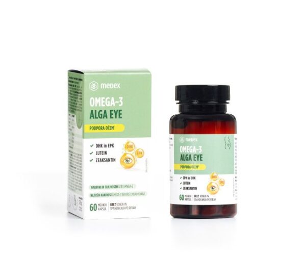 Medex Omega-3 Alga Eye kapsule, 60 kapsul Medex Omega-3 Alga Eye kapsule, 60 kapsul