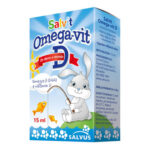 Salvit Omega-Vit D kapljice, 15 ml Salvit Omega-Vit D kapljice, 15 ml