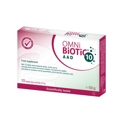 OMNi BiOTiC 10 AAD vrečke, 10 vrečk po 5 g praška OMNi BiOTiC 10 AAD vrečke, 10 vrečk po 5 g praška