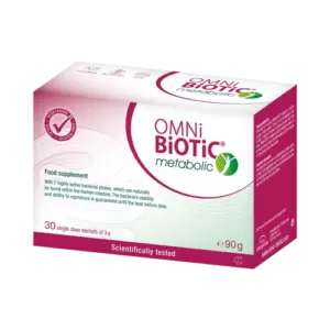 OMNi BiOTiC metabolic vrečke, 30 vrečk po 3 g praška