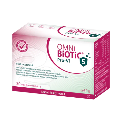OMNi BiOTiC Pro-Vi 5 vrečke, 30 vrečk po 2 g praška OMNi BiOTiC Pro-Vi 5 vrečke, 30 vrečk po 2 g praška