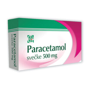 Paracetamol svečke 500 mg, 10 svečk