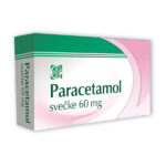 Paracetamol svečke 60 mg, 10 svečk Paracetamol svečke 60 mg, 10 svečk