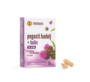 Medex Pegasti badelj kapsule, 30 kapsul