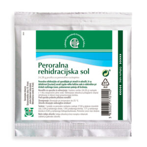 Peroralna rehidracijska sol prašek za peroralno raztopino, 1 prašek
