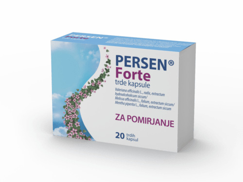 Persen Forte trde kapsule, 20 kapsul Persen Forte trde kapsule, 20 kapsul