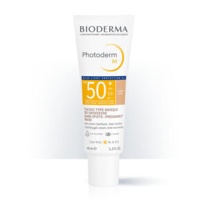 Bioderma Photoderm M obarvana gel krema za kožo z melazmo ZF50+ (odtenek light), 40 ml